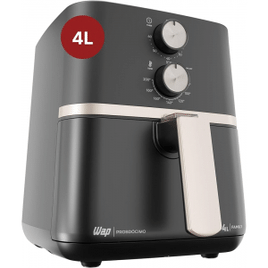 WAP Fritadeira Elétrica Air Fryer FAMILY 4 Litros Temperatura Ajustável Duplo Revestimento Antiaderente 1500W 127V