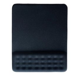 Mouse Pad Multi Ergonômico C/ Apoio Dot em Gel Preto - AC365