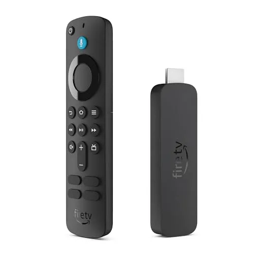 Fire TV Stick 4K | Streaming com Dolby Vision/Atmos e suporte a wi-fi 6 | Com Alexa e comandos de TV