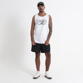 Regata Full Patch Tank White Black