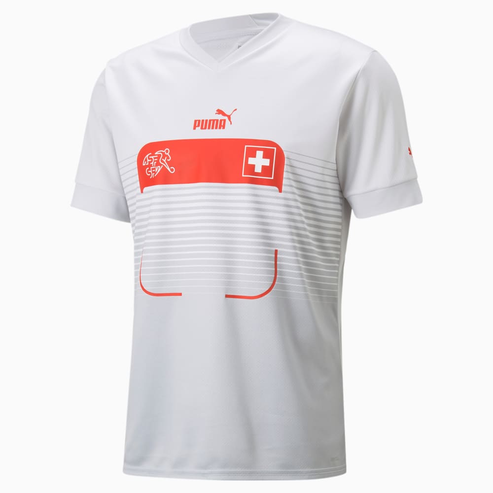 Camisa Suíça Away 22/23 Torcedor Masculina | Cinza | PUMA | Ref: 765930_03