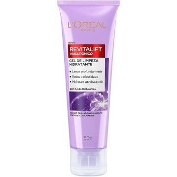 L'Oréal Paris Revitalift Gel de Limpeza Facial Hialurônico Anti-idade 80g