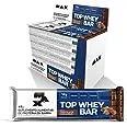 Max Titanium Top Whey Bar 12 Unidades De 41G (Chocolate Com Avelã) : Amazon.com.br: Moda