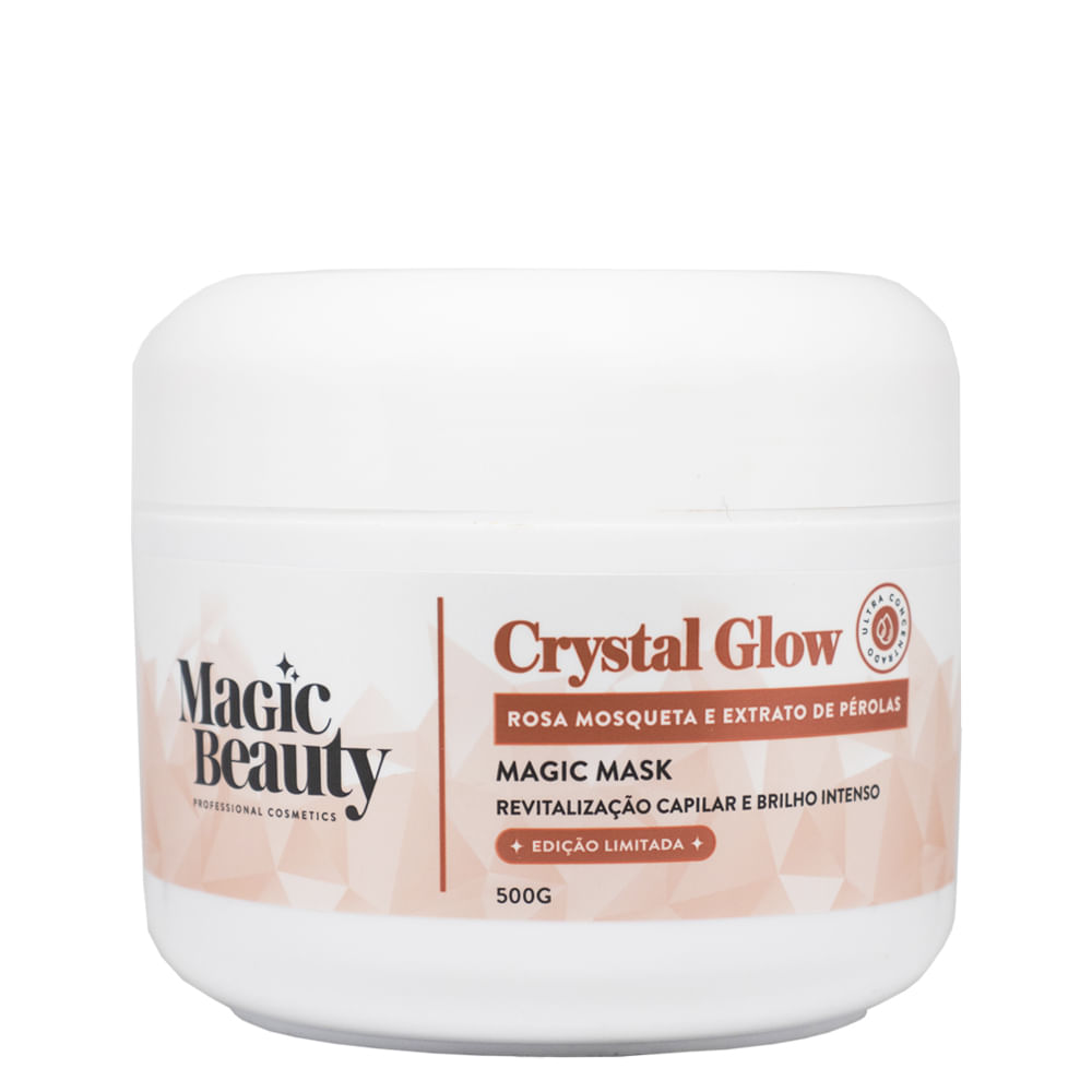 Máscara de Revitalização Magic Beauty Crystal Glow - 500g