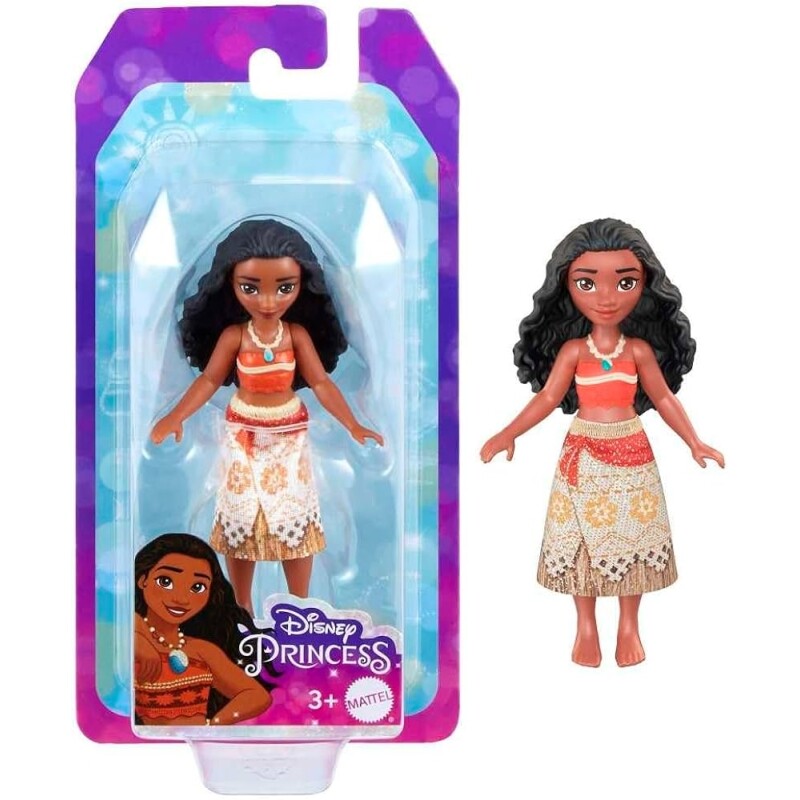 Boneca Mini Moana Disney Princesa 9cm