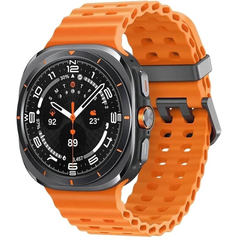 Samsung Galaxy Watch Ultra Smartwatch 47mm LTE Galaxy AI Titânio Aeroespacial Cor laranja