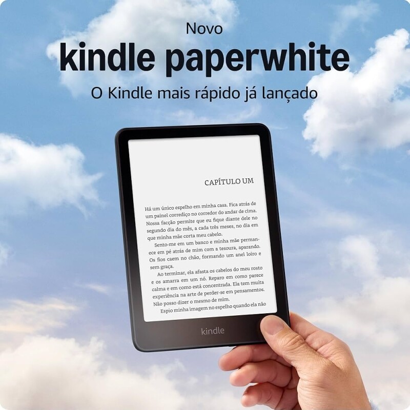 Novo Kindle Paperwhite (16 GB) - Cor Preta