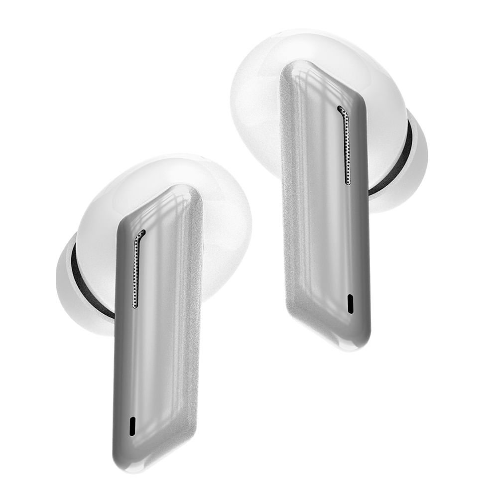 Fone de Ouvido sem Fio Geonav TWS AerLive Intra-auricular com Bluetooth Branco e Cinza - AER12