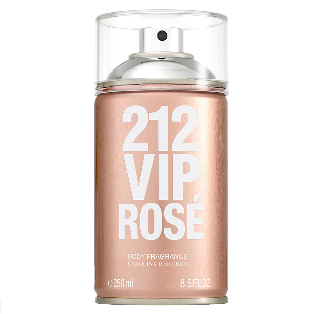 Body Spray Carolina Herrera 212 Vip Rosé 250ml