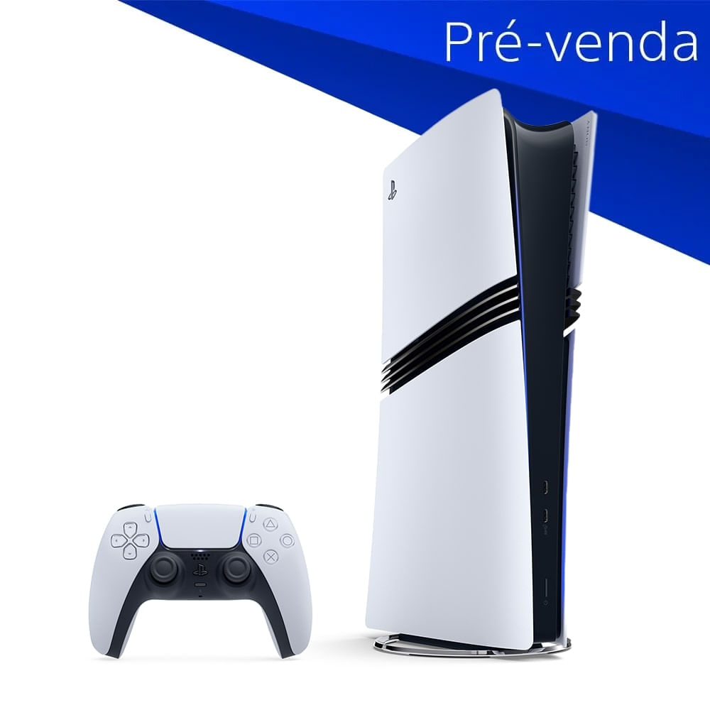 Console PlayStation®5 Pro 2TB SSD, com Controle sem Fio Dualsense Branco - Sony