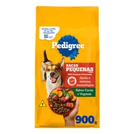 15 kg Ração Pedigree Cães Adultos Raças Pequenas e Minis Carne e Vegetais