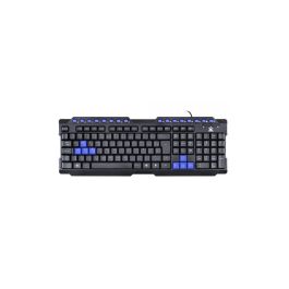 [1ªcompra R$22] Teclado Gamer Vinik Dragon V2 GT102 USB 1,8m ABNT2 - Preto/Azul