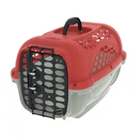Caixa de Transporte Panther Plast Pet Vermelha