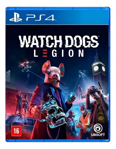 Jogo Watch Dogs: Legion - PS4 - Mídia Física