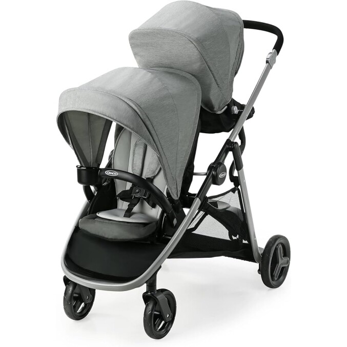 Carrinho de Bebê Graco Gêmeos Passeio Ready2Grow LX 2.0 CZ