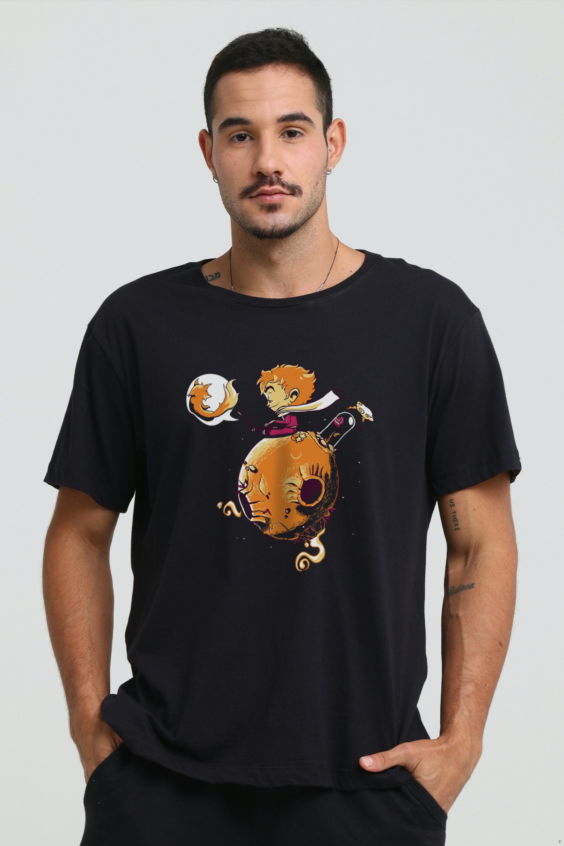 Camiseta O Pequeno Príncipe e a Raposa - Chico Rei