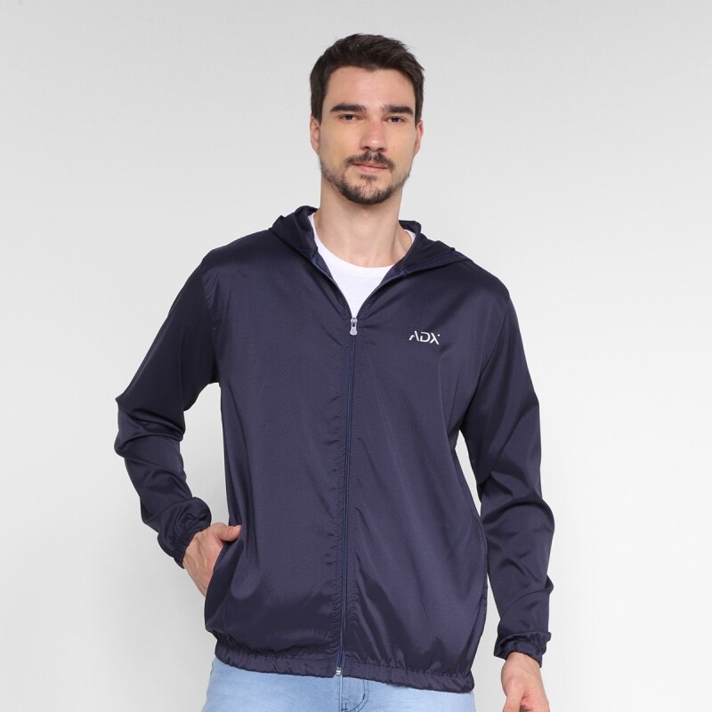 Jaqueta Corta Vento Adx C/ Capuz Masculina - Tam P