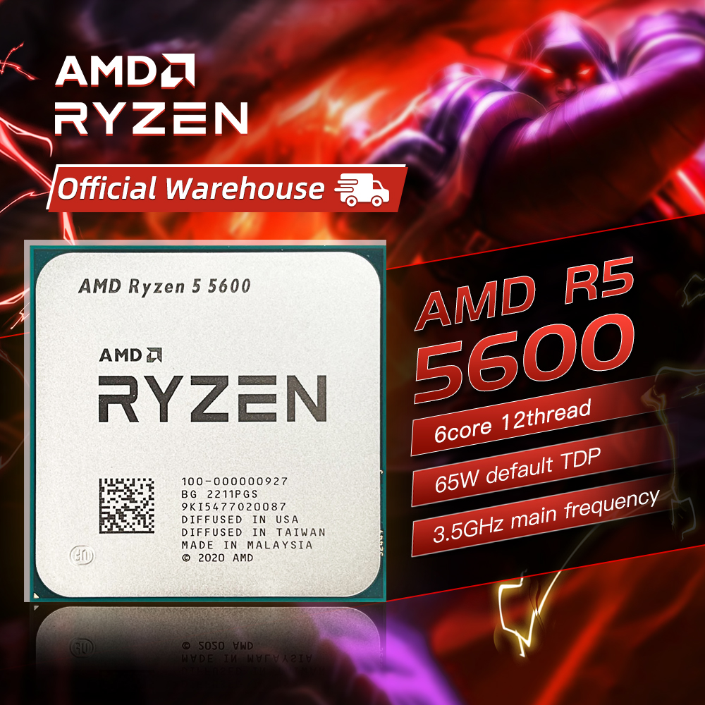 [NO BRASIL]Processador AMD Ryzen 5 5600