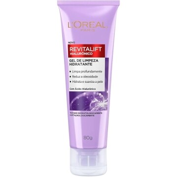 Gel de Limpeza Anti-idade L'Oréal Paris Revitalift Hialurônico - 80g