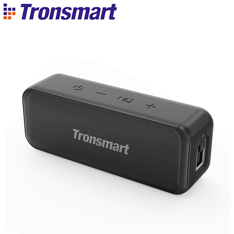 [R$ 69,40 MOEDAS/GPAY/APP/TX INCLUSA] Tronsmart T2 Mini Bluetooth Speaker Alto-falante portátil com Bluetooth 5.3, IPX5 impermeável