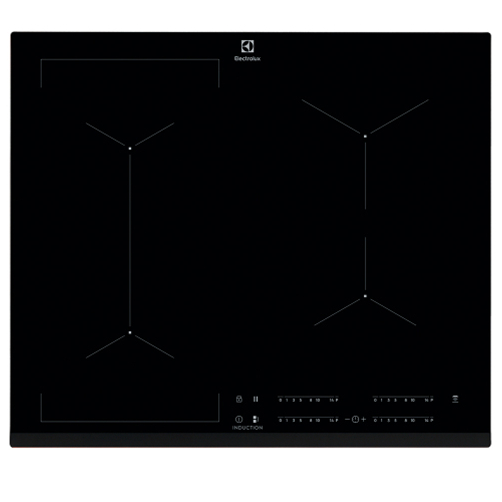 Cooktop Electrolux 4 Bocas Por Indução Automático Com Zona Unicook - Preto - 220 Volts