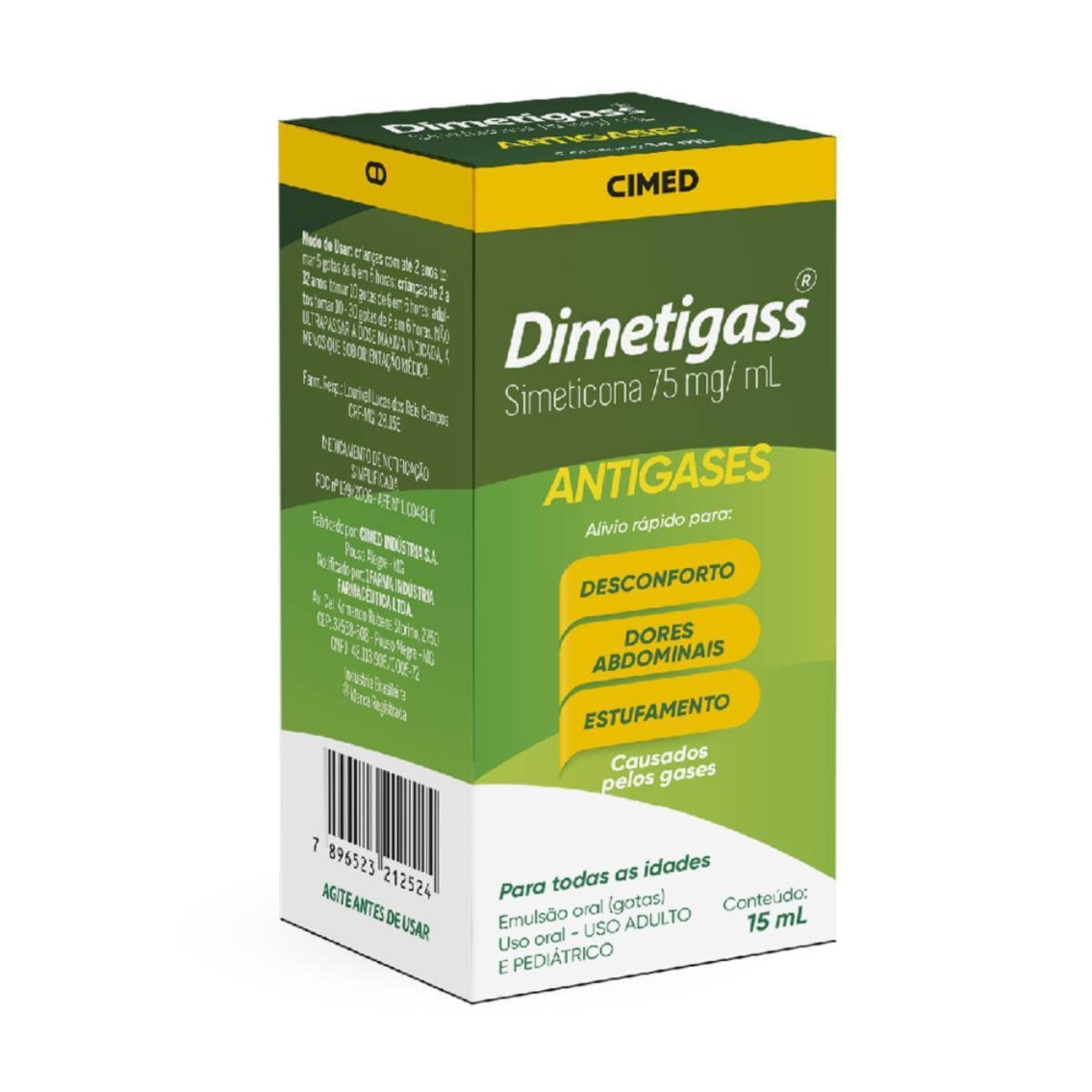 Dimetigass Gotas 75mg 15ml