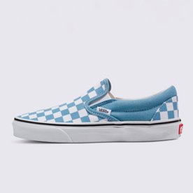 Tênis Vans Slip-ON Checkerboard Dusty Blue - Unissex