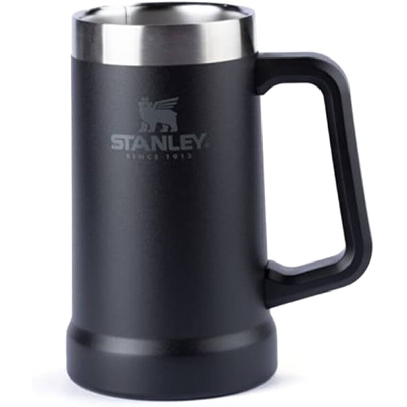 Caneca Térmica de Cerveja Stanley Matte Black 709ML