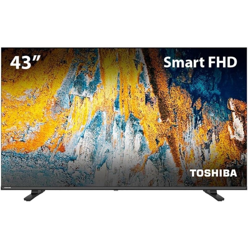 Smart TV DLED 43" Full HD Toshiba 43V35L VIDAA 2 HDMI 2 USB Wi-Fi - TB017M