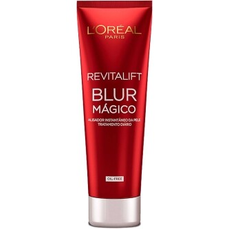 L'Oréal Paris Primer Blur Mágico Revitalift Textura Oil-Free Pele lisa e Acabamento Fosco 27g