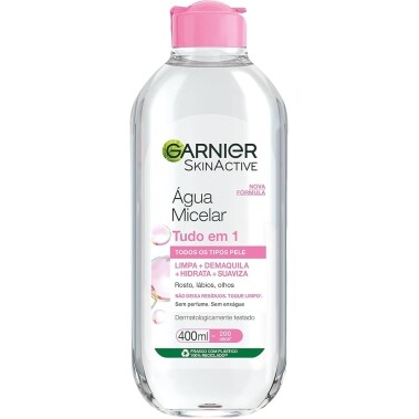 Água Micelar Garnier SkinActive Tudo em 1 400ml