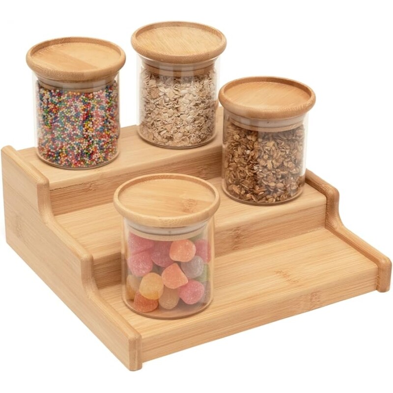 Rack Organizador Extensível de Bambu - OIKOS