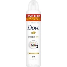 Dove Desodorante Antitranspirante Aerossol Invisible Dry 250 ML Leve Mais e Pague Menos