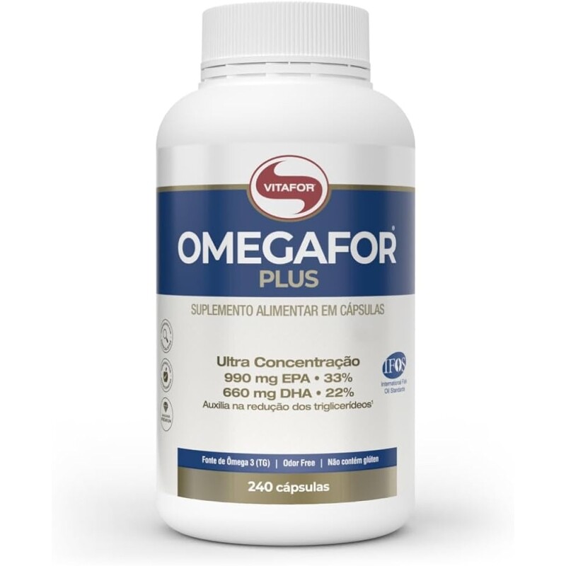 Vitafor - Omegafor Plus - 240 Cápsulas