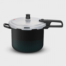 Panela de Pressão 7,6L Rochedo Turbo Top com Fechamento Externo