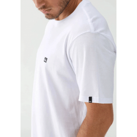 Camiseta Quicksilver Reta Logo Branca