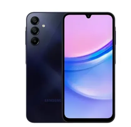 Smartphone Samsung Galaxy A15 6.5 HD+ 90Hz 128GB Câmera Tripla 50MP 5MP 2MP Azul SM-A155MZKDZTO