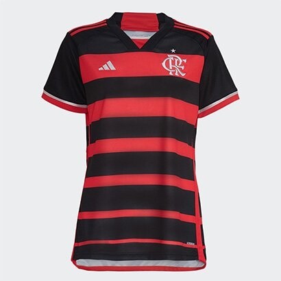 Camisa Flamengo Adidas I 24/25 Torcedor - Feminina