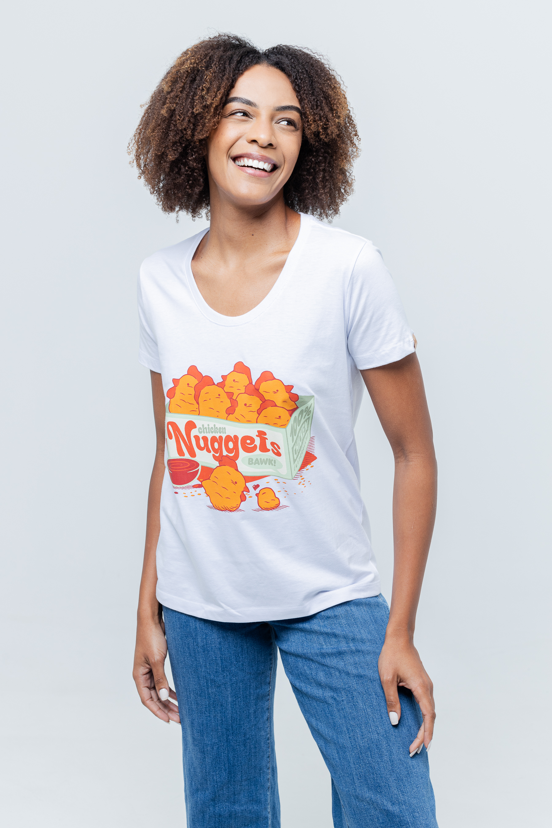 Camiseta Chicken Nuggets - Chico Rei