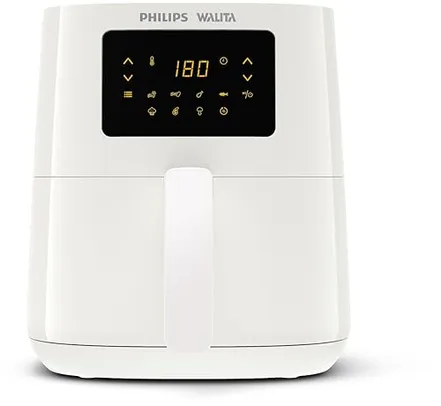 Fritadeira Airfryer Digital Philips Walita Série 3000 4,1 Litros 1400W Branco RI9252/01-127V