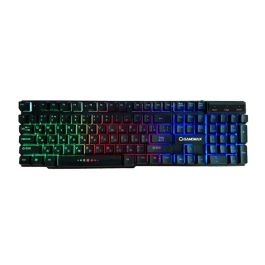 Teclado Gamer Gamemax K207BR Led USB ABNT - Preto