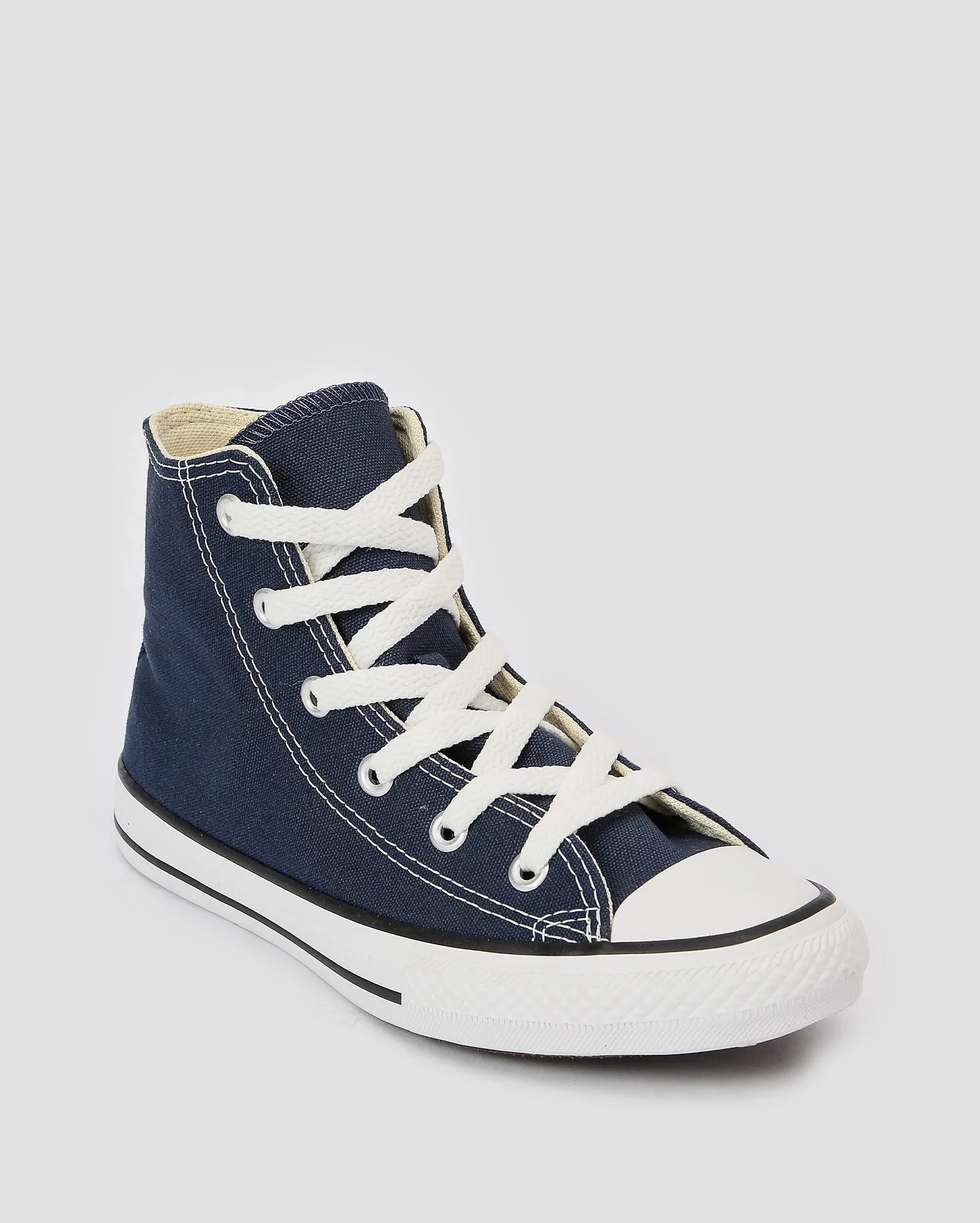 Tênis juvenil Chuck Taylor cano alto tecido azul | Converse All Star (infantil)