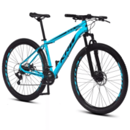 Bicicleta aro 29 KRW Shimano Tz Alumínio 24 Velocidades Marchas Freio a Disco Suspensão dianteira Mountain Bike LTX S5