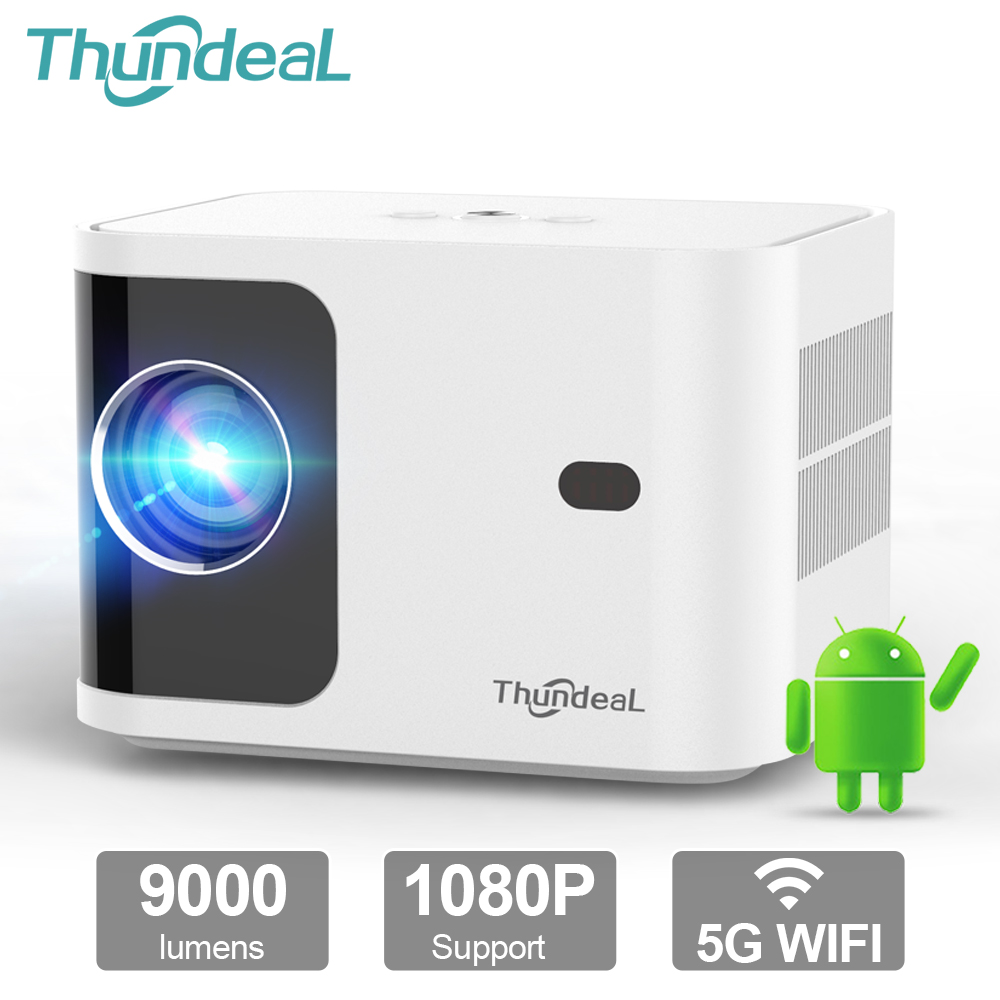 [Do Brasil/Gpay] Mini Projetor ThundeaL Full HD TD91