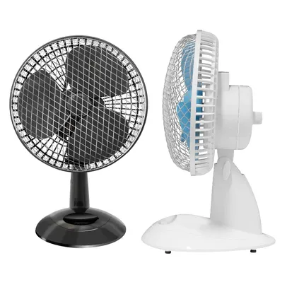 Ventilador Fame 18cm Personal FAN Mini preto e branco 127V e 220V