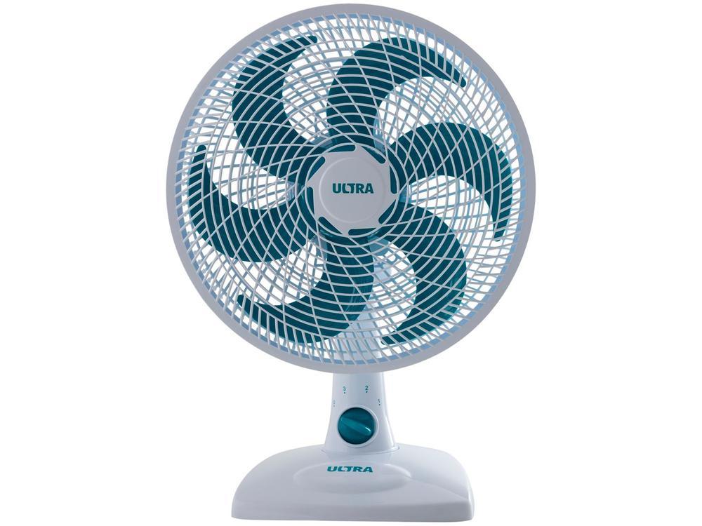 (DoBrasil) Ventilador 2 em 1 Ultra V-30B-6P 30cm 6 Pás 3 Velocidades Branco e Azul - 110V