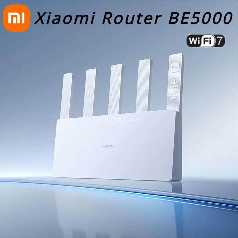 [R$269 "MOEDAS"/IMP. INC./GPay] Roteador Xiaomi BE5000 Gigabit Wi-Fi 7 5011Mbps #Aliexpress 🇨🇳