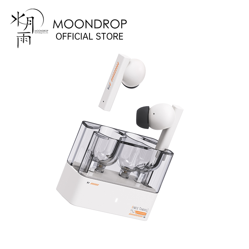 [Moedas / Gpay /TX inclusa R$94] MOONDROP-Viagem Espacial TWS Fone De Ouvido, Cancelamento De Ruído