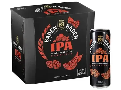 [R$3,55 cada]Cerveja Baden Baden American IPA Ale 6 Unidades