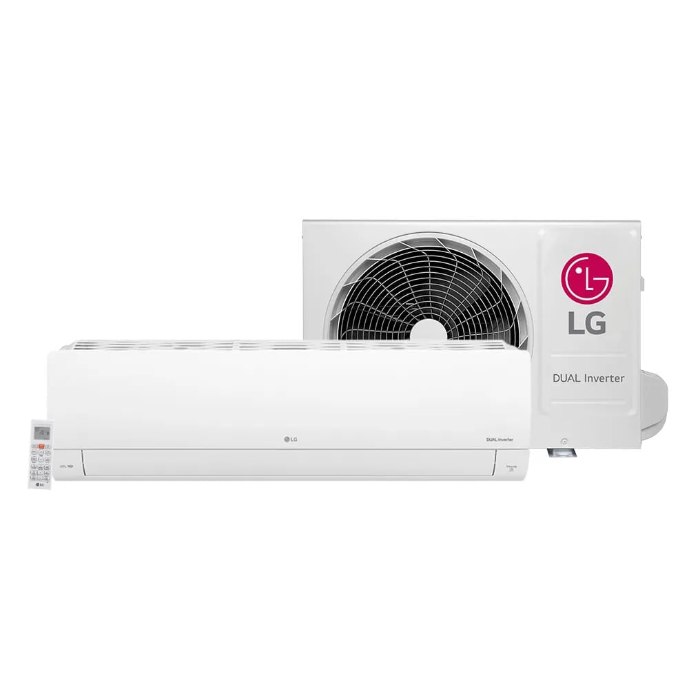 Ar Condicionado Split Hi Wall Inverter LG Dual Compact R-32 9000 BTU/h Frio - S3NQ09AAQAL.EB2GAM1